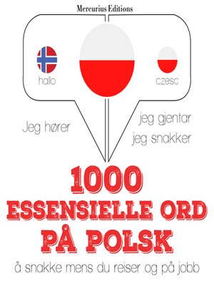 cover image of 1000 essensielle ord på polsk